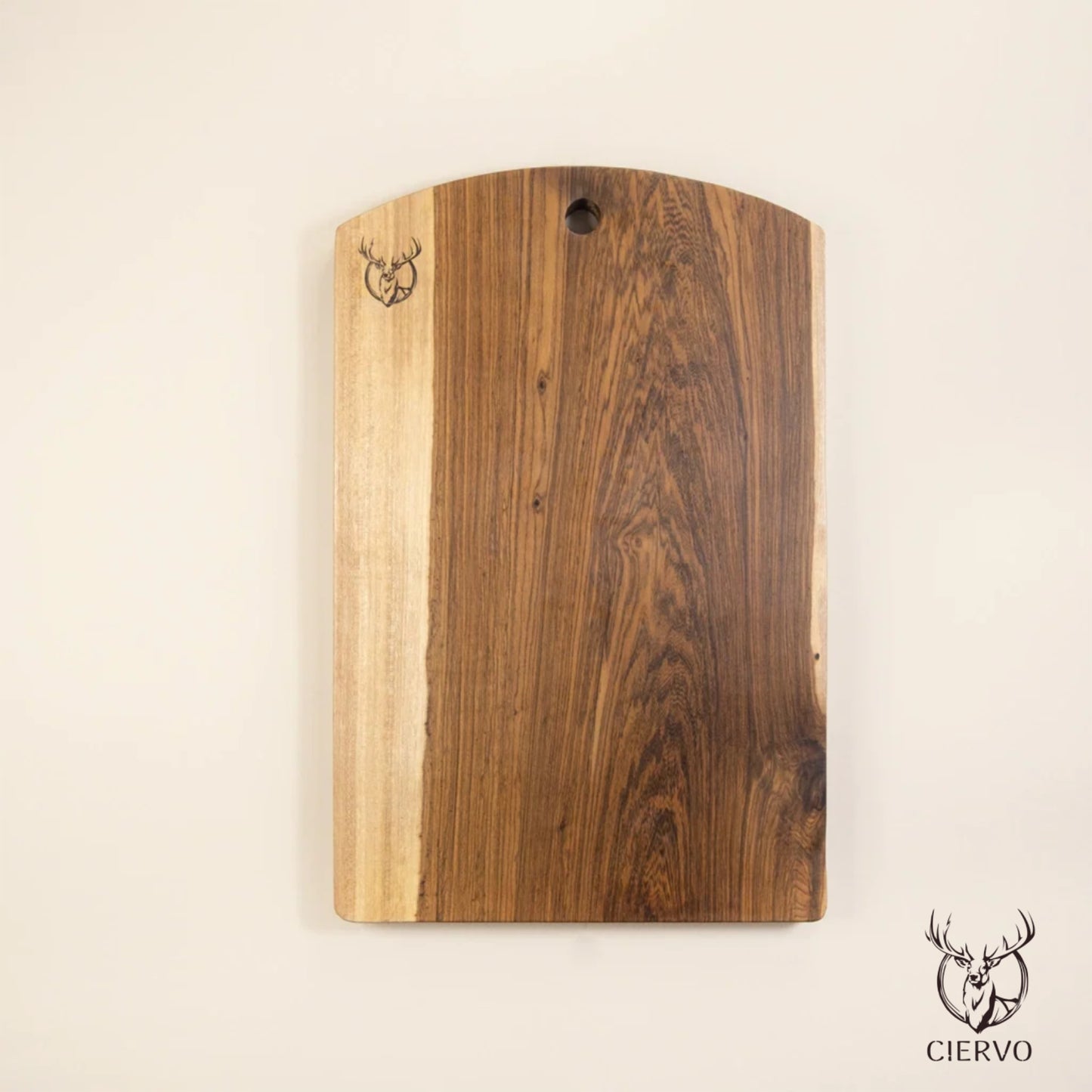 Ciervo Solid Guayubira Kitchen Board – Handcrafted Wooden Cutting Board