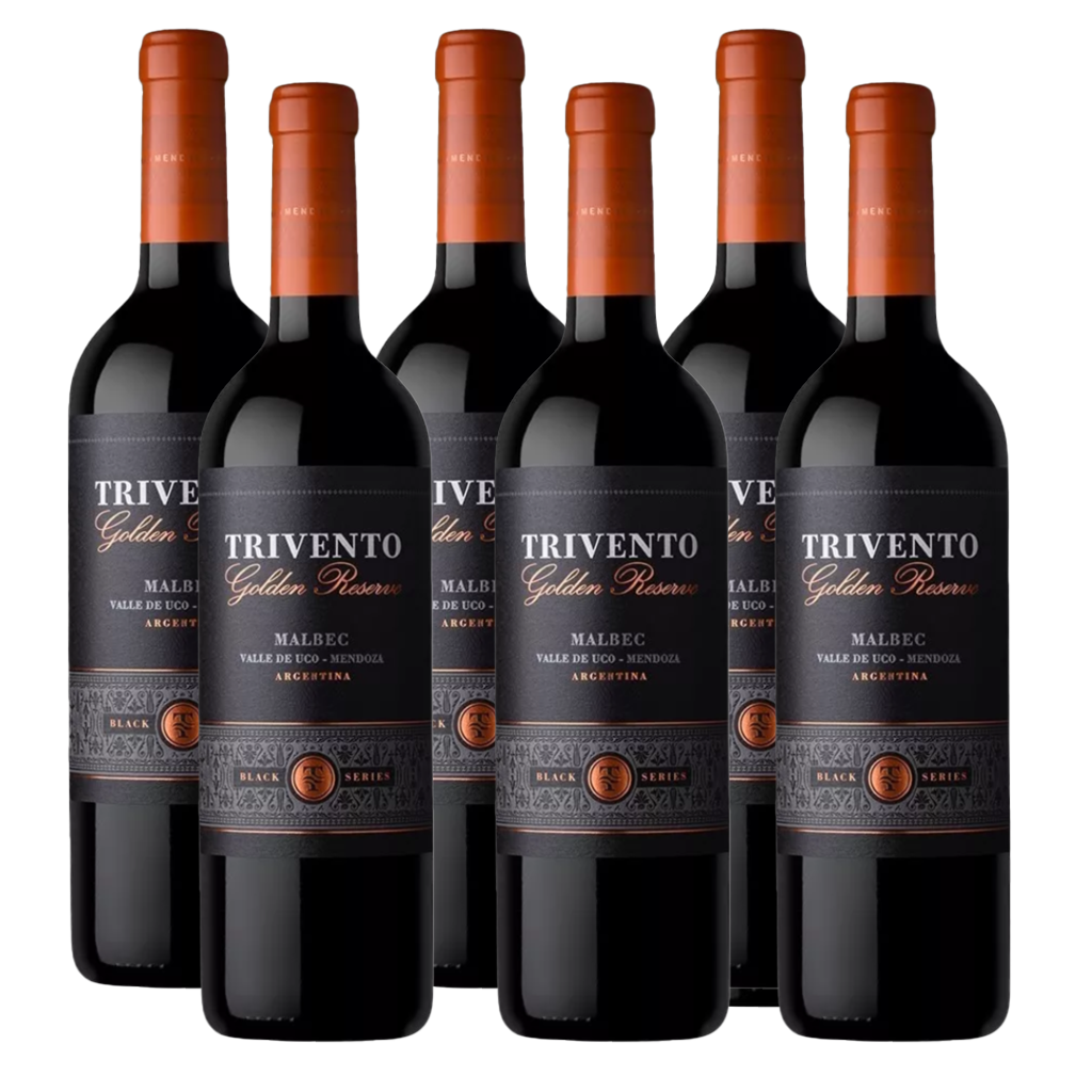 Trivento Golden Reserve Black Series Malbec 750ml (6 Bottles)