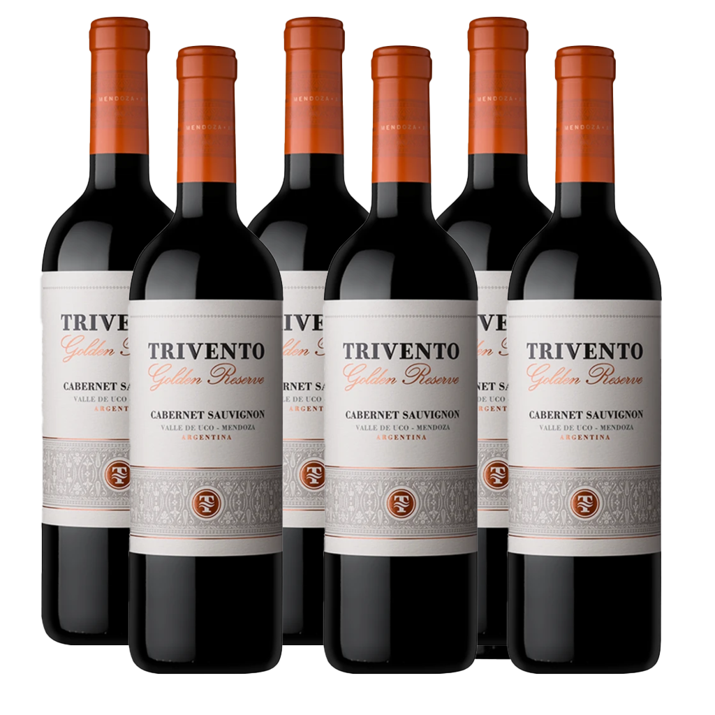 Trivento Golden Reserve Cabernet Sauvignon 750ml (6 Bottles)