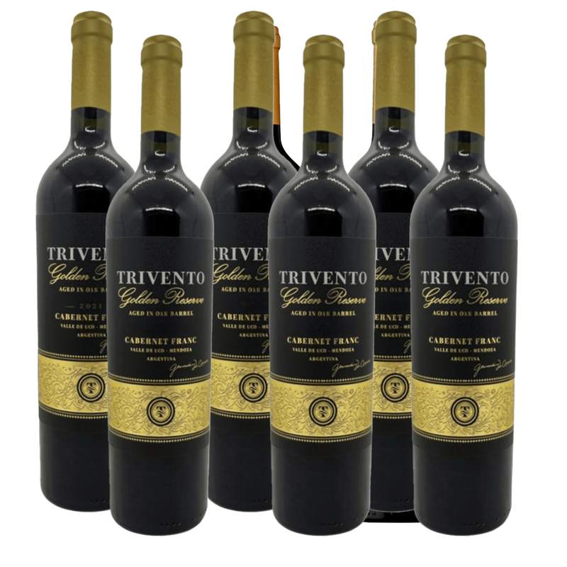 Trivento Golden Reserve Cabernet Franc 750ml (6 Bottles)