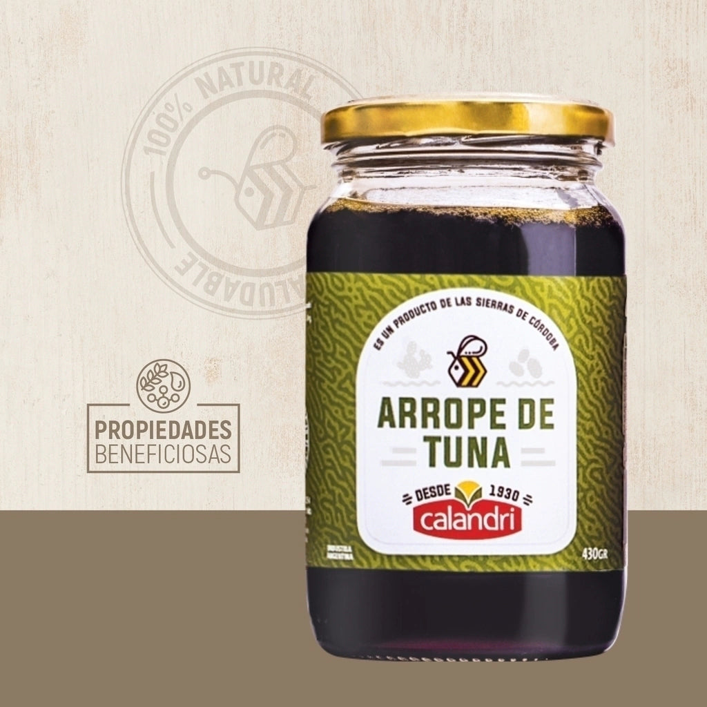 Prickly Pear Syrup by Calandri – Arrope de Tuna 430g / 0.94lb