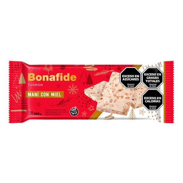 Bonafide Peanut Nougat with Honey – 100 g / 3.5 oz