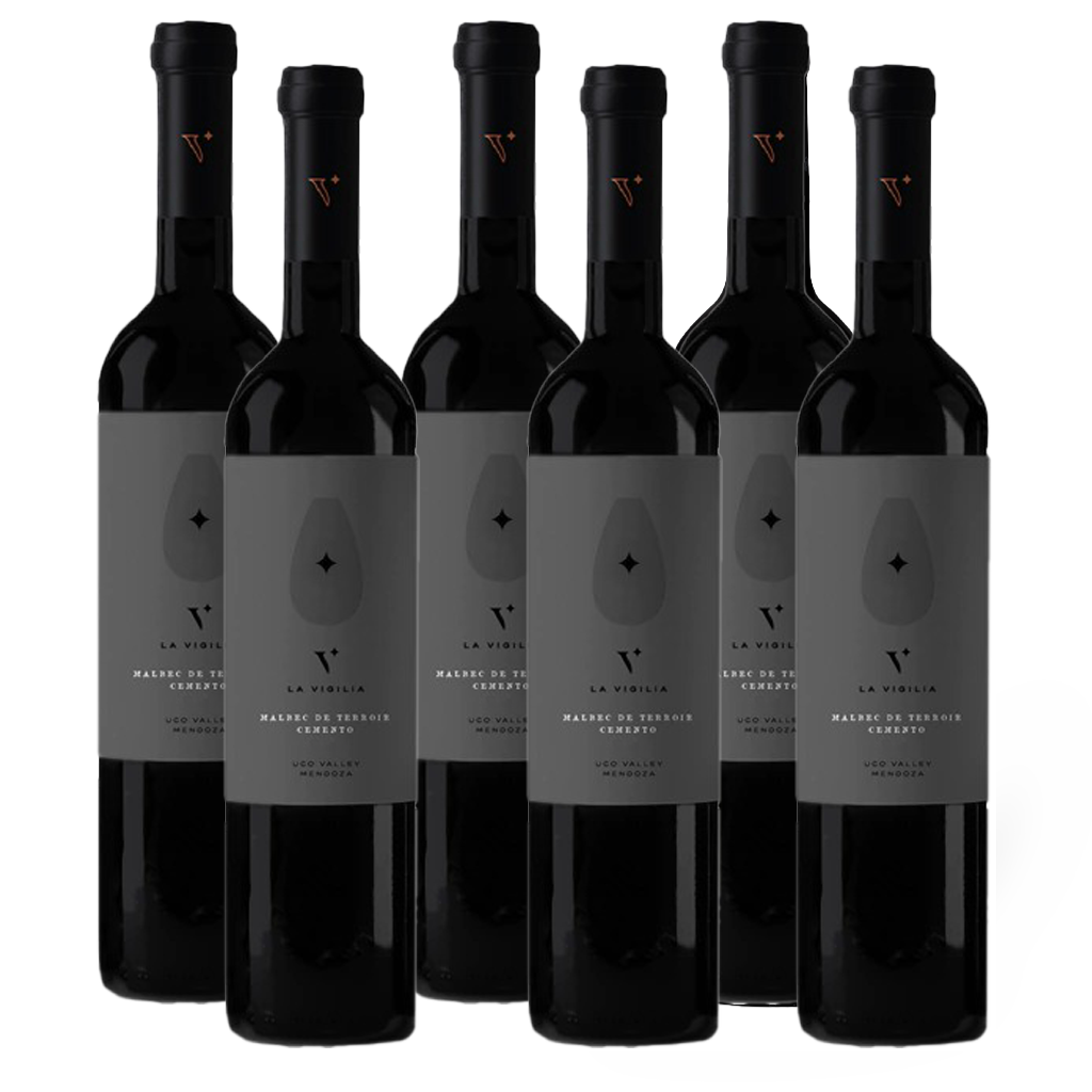 WINE SALE Bodega La Vigilia  - Malbec of Terroir Cemento (6 Bottles)