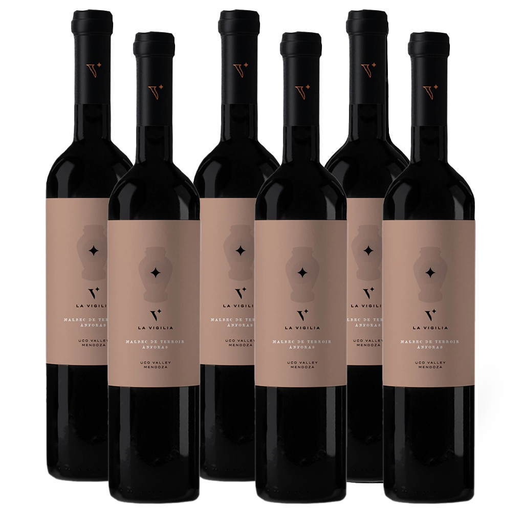 Bodega La Vigilia  - Malbec of Terroir Ánfora Cocciopesto (6 Bottles)