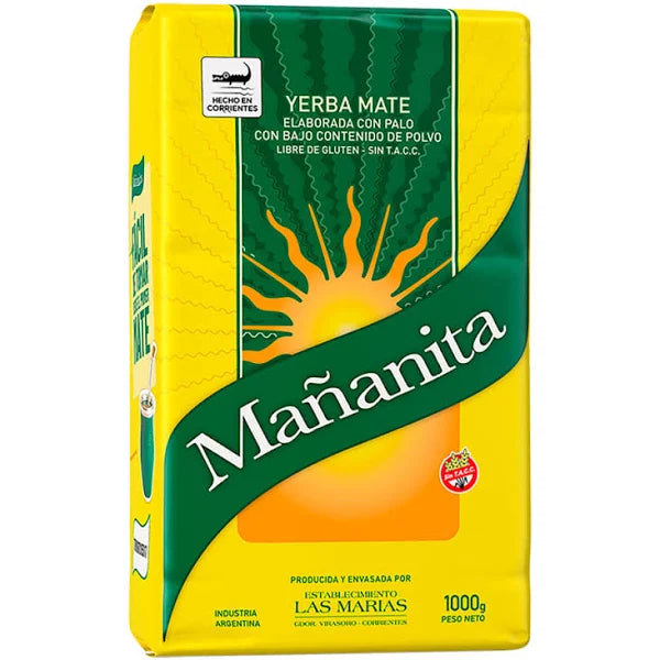 Yerba Mate Mañanita 1 Kg / 2.2 lb