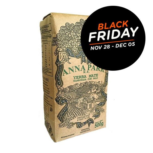 Black Friday Anna Park Yerba Mate Certified Organic 500 g / 1.1 lb