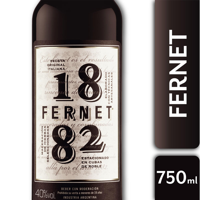 Fernet 1882 750 ml (buying 6).