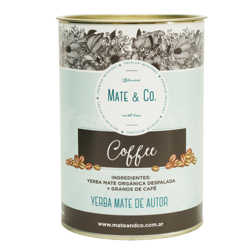 Mate & Co Premium Mate Set - Coffee with White Ceramic Mate