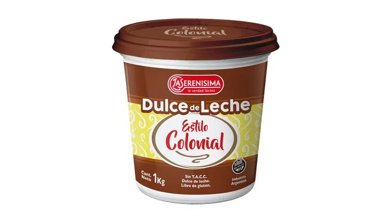 Dulce de Leche "La Serenísima".