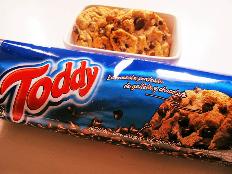 Toddy Butter Cookies with Chocolate Chips 178 g / 6.27 oz.