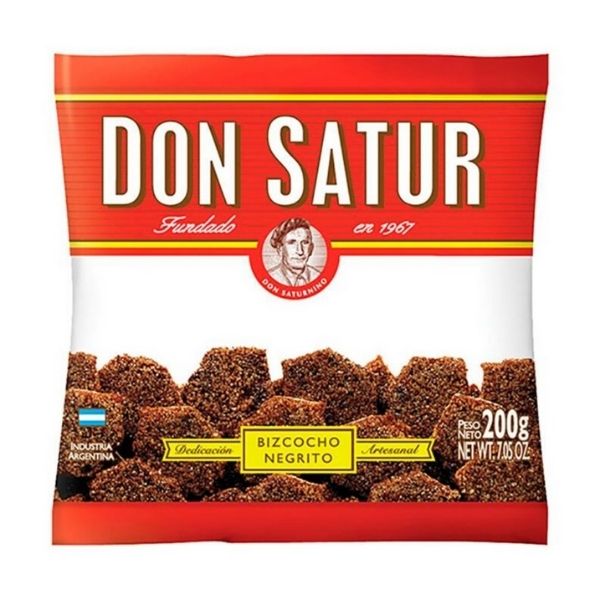 Don Satur Classic Biscuits Bizcochos Negritos 200g.