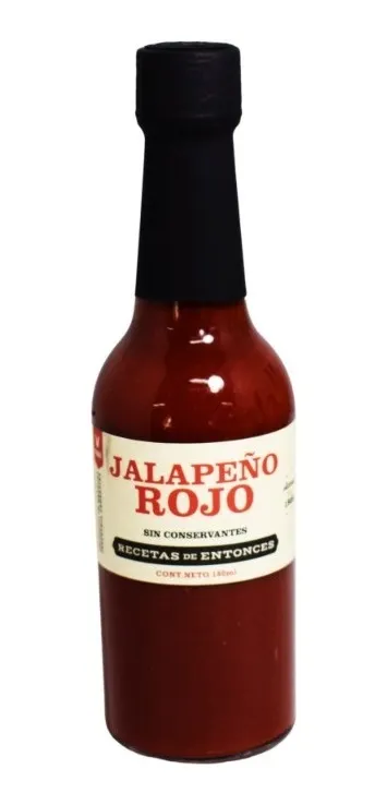 Salsa Jalapeño Roja Recetas De Entonces 180ml.