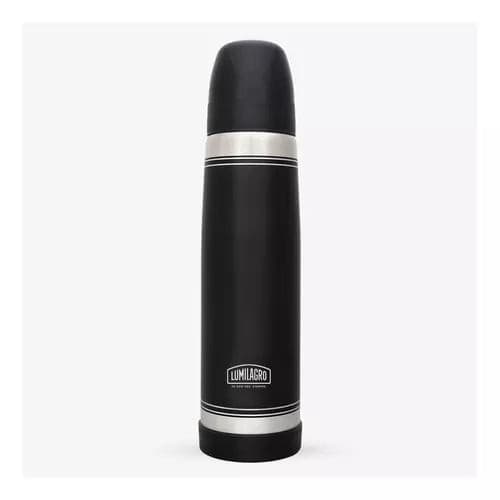 Stainless Steel Thermos - Mate Spout (Black)