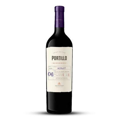 Portillo Merlot 750 ml (6 Bottles).