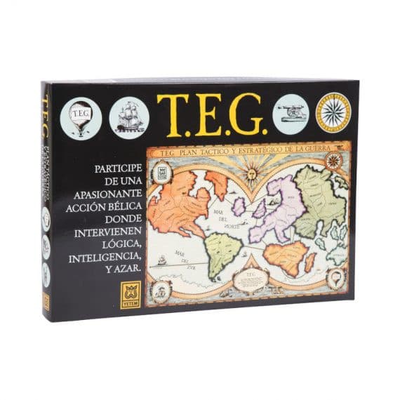T.E.G - Classic Argentinian Strategy War Board Game.