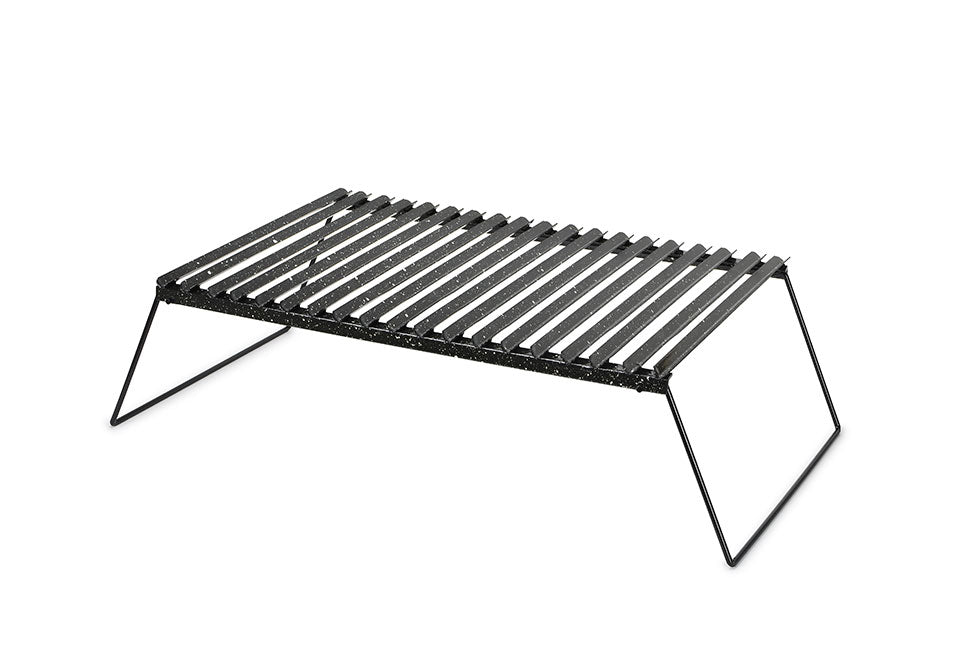 Parrilla Portatil - Inlayed Grating Emparrillado Enlozado BBQ & Asado Grill, Outdoor Grill, 60 cm x 40 cm / 23.62" x 15.74".