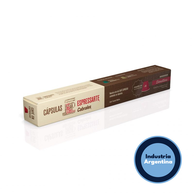 Cabrales Espressarte Dimattina Coffee Capsules 55g.