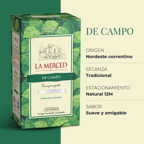 Yerba Mate La Merced 500 g / 1.1Lb.