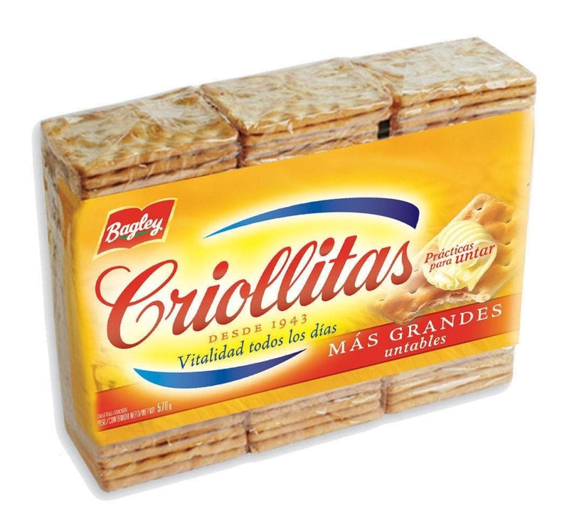Criollitas Water Biscuits Classic Galletitas 300 g / 10.6 oz.