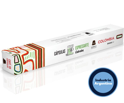 Cabrales Espressarte Colombia Coffee Capsules 55g.