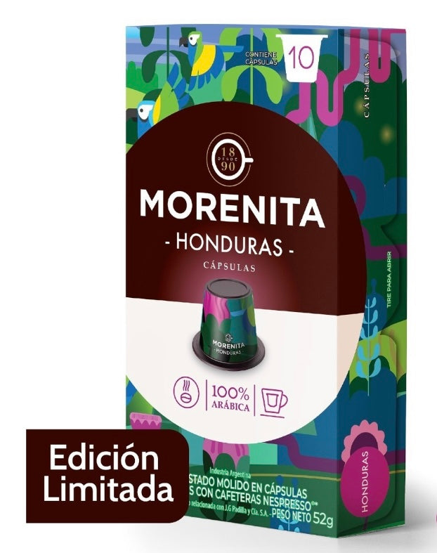 La Morenita Coffee Capsules Honduras 52g.