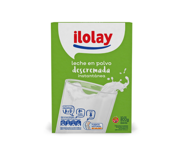 Instant Powdered Skimmed Milk "Ilolay".