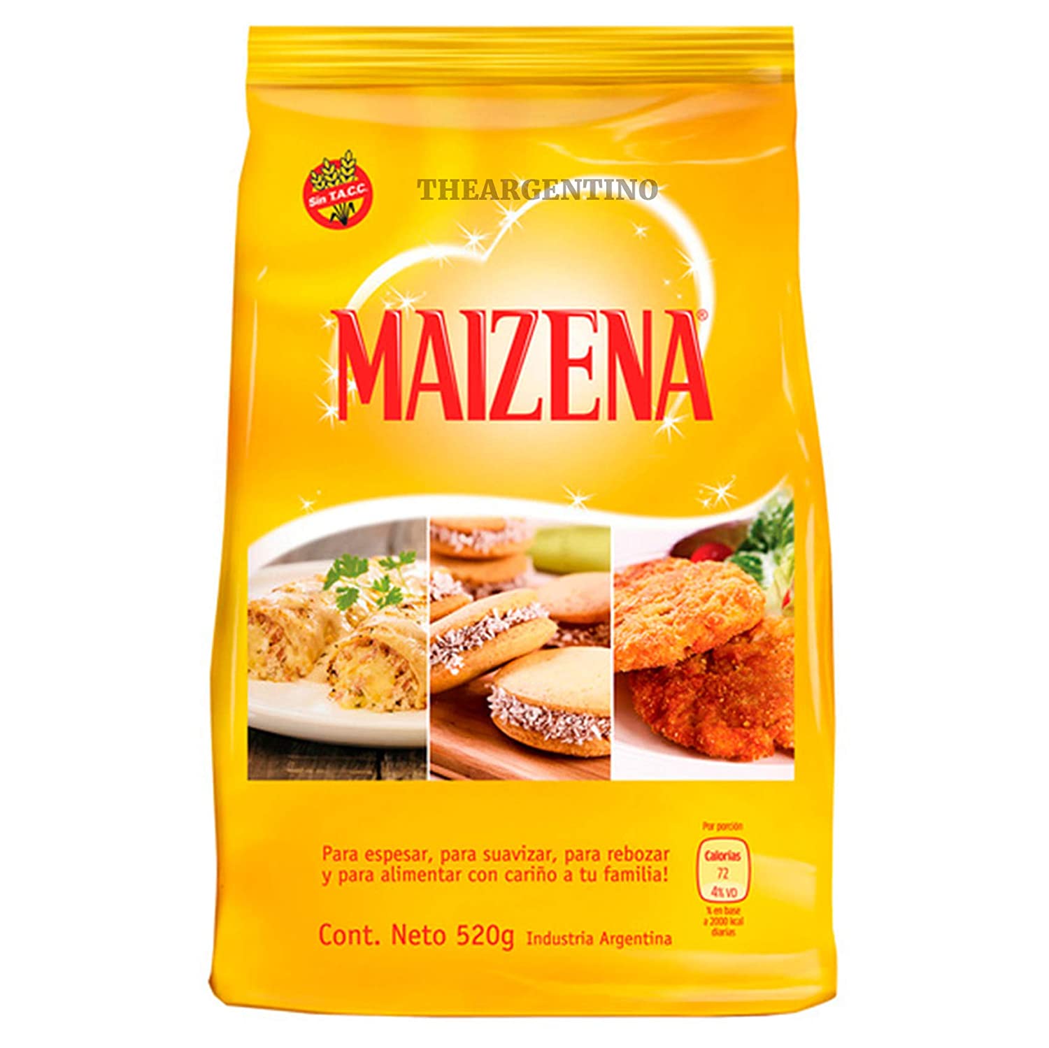 Maizena Almidón De Maíz Cornstarch 520g / 1.14lb.