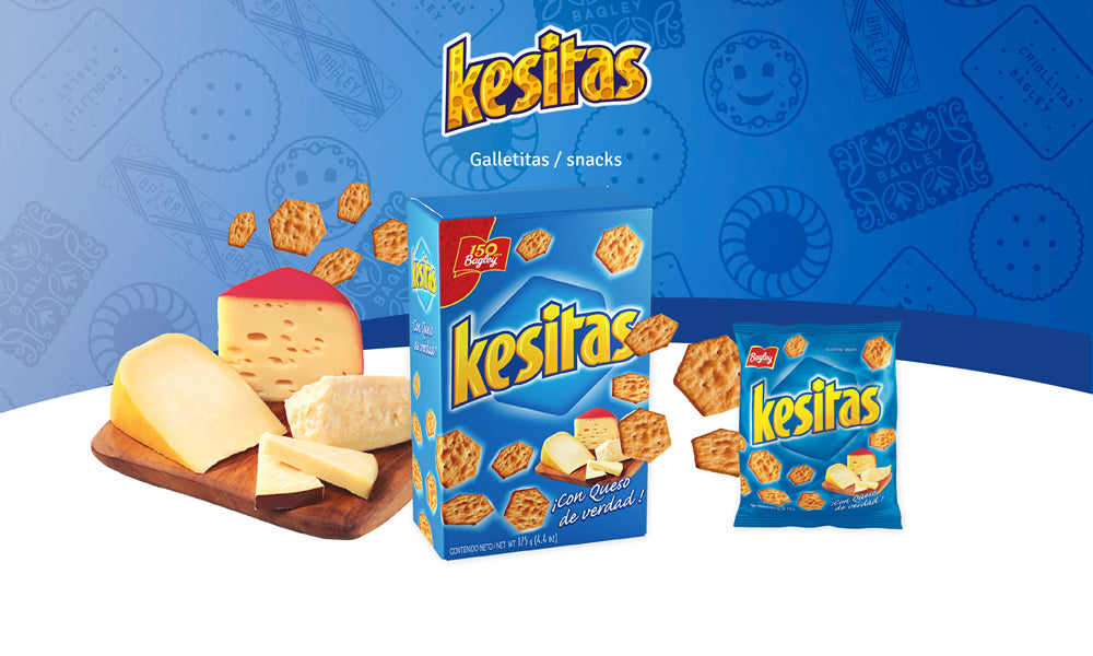 Kesitas Cheese Snack Crackers 125 g / 4.41 oz.