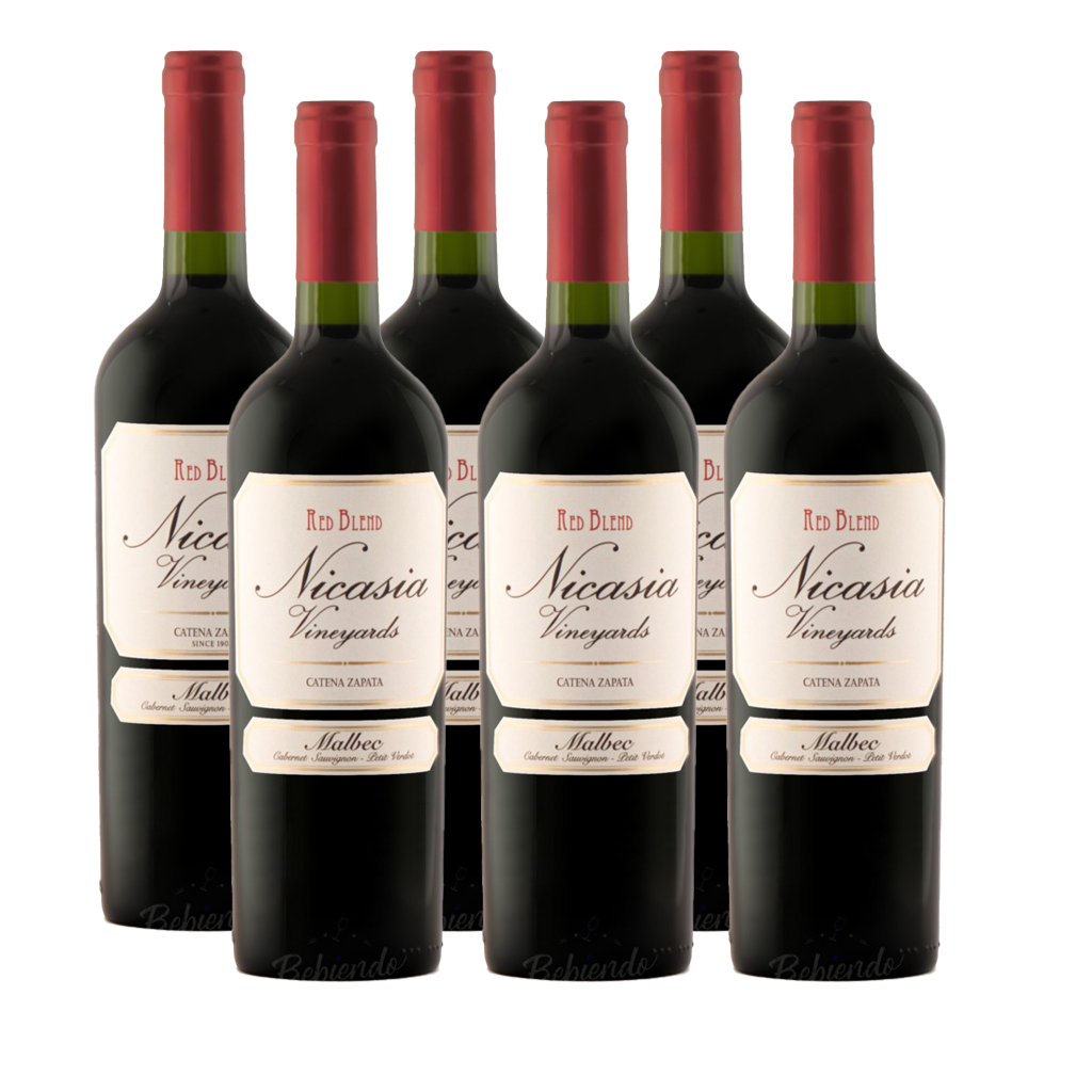 Nicasia Red Blend Malbec by Bodega Catena Zapata 750 ml (box of 6 bottles)