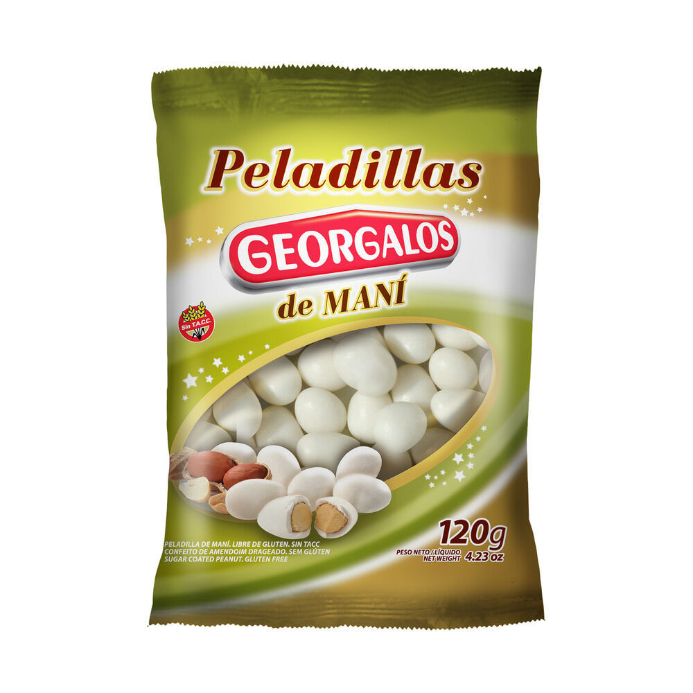 Peladillas Georgalos Sugar Coated Peanuts 120g.