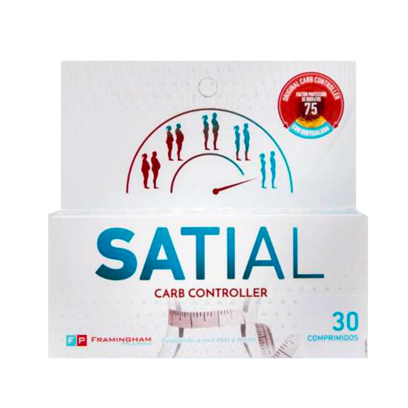 Satial Carb Controller 30 Units Tablets carbohydrates Control.