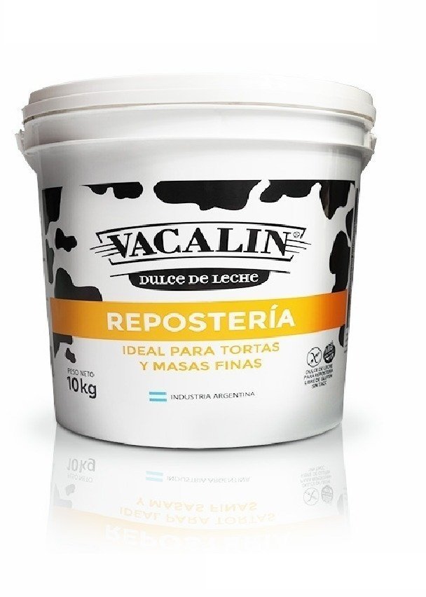 Dulce de leche "Vacalin" 10kg/22.04Lb (x4).